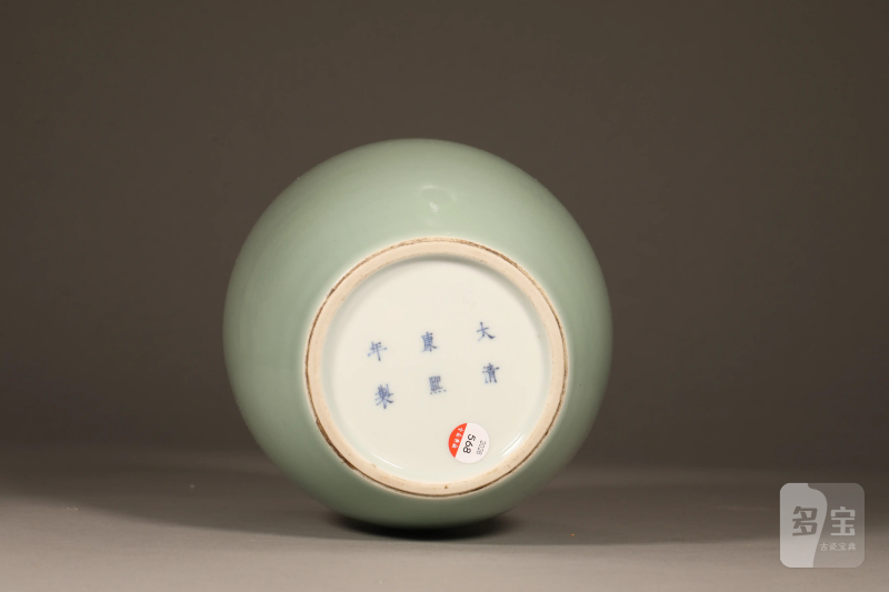 清康熙 粉青釉罐 - 图5